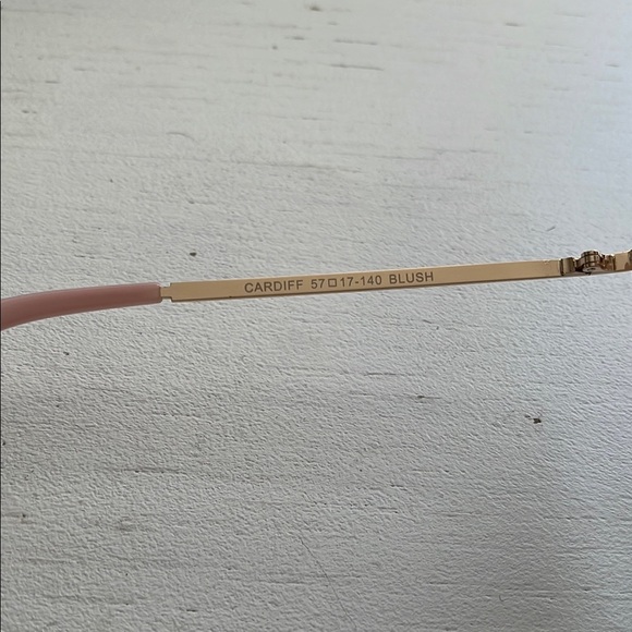 LUCKY BRAND NWOT Blush Gold Cardiff Sunglasses - Picture 8 of 9